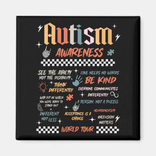 Imán Gira mundial de concientización sobre el autismo f