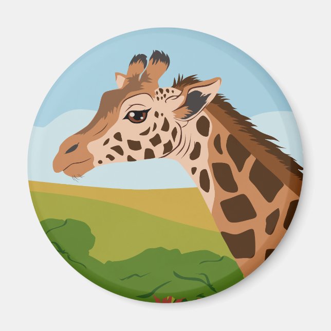 Imán Giraffe (Frente)