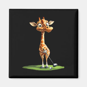 Imán Giraffe Golf