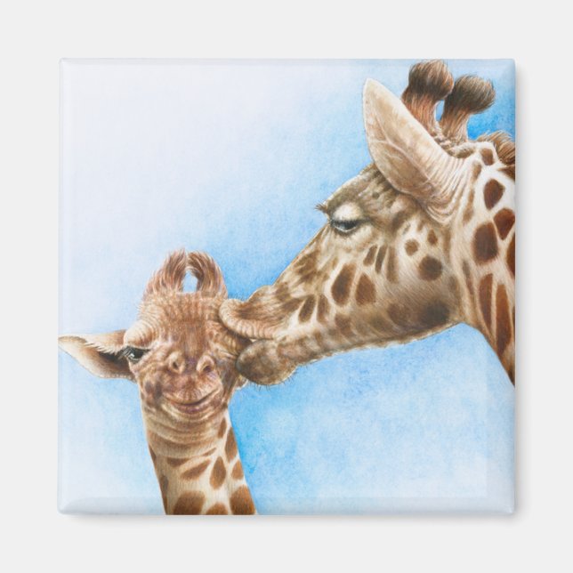 Imán Giraffe Magnet (Frente)