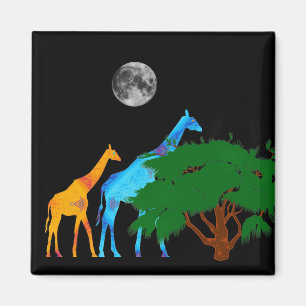 Imán Giraffe Magnet