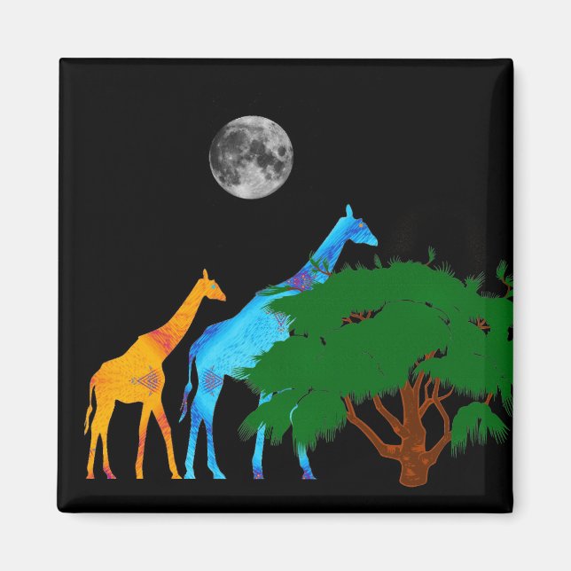 Imán Giraffe Magnet (Frente)