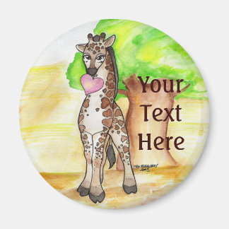 Imán Giraffe Magnet