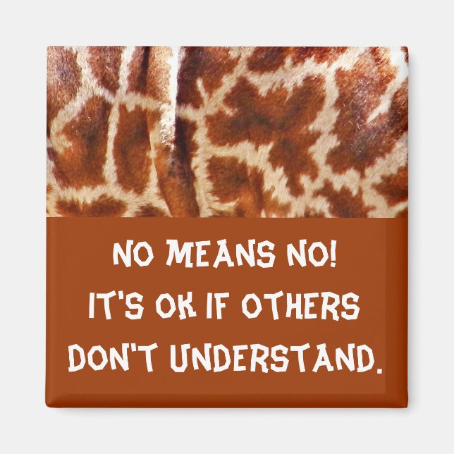 Imán Giraffe Skin_ (Frente)