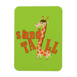 Imán Giraffe Stand Tall