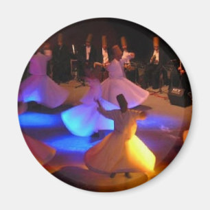 Imán Girar-Derviche-Ceremonia-Cappadocia-turco-nig