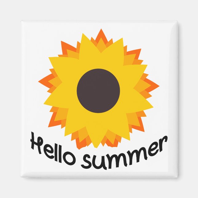 Imán girasol (Frente)