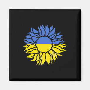 Imán Girasol De Paz Ucrania - Ucrania Ropa Fuerte