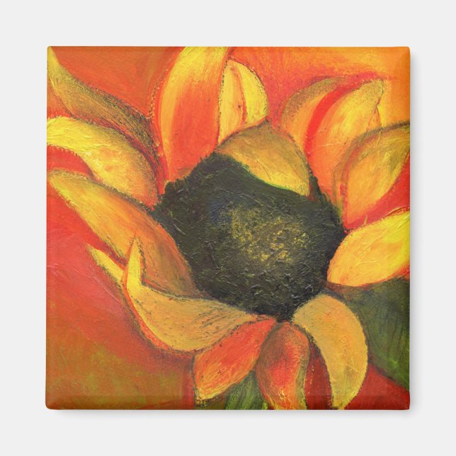 Imán Girasol de septiembre de 2011 (Frente)