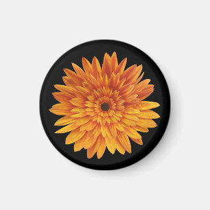 Imán girasol floral de moda