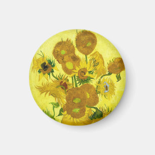 Imán Girasoles Vincent van Gogh