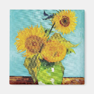 Imán Girasoles Vincent van Gogh