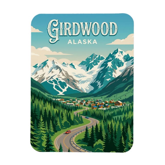 Imán Girdwood EE. UU. (Vertical)