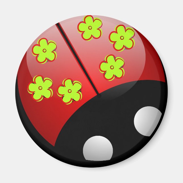 Imán Girly bug Magnet (Frente)