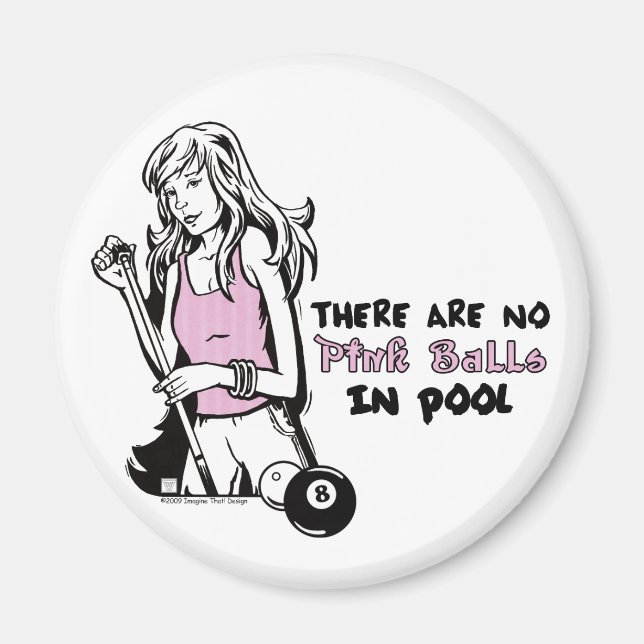 Imán Girly Cue (Frente)