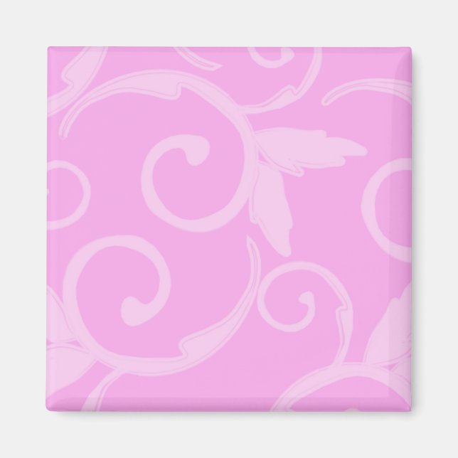Imán Girly Swirl (Frente)