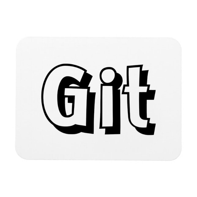 Imán Git (Horizontal)