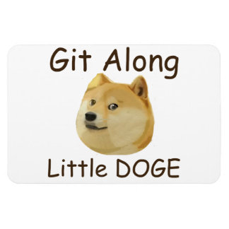 Imán Git Along Little DOGE