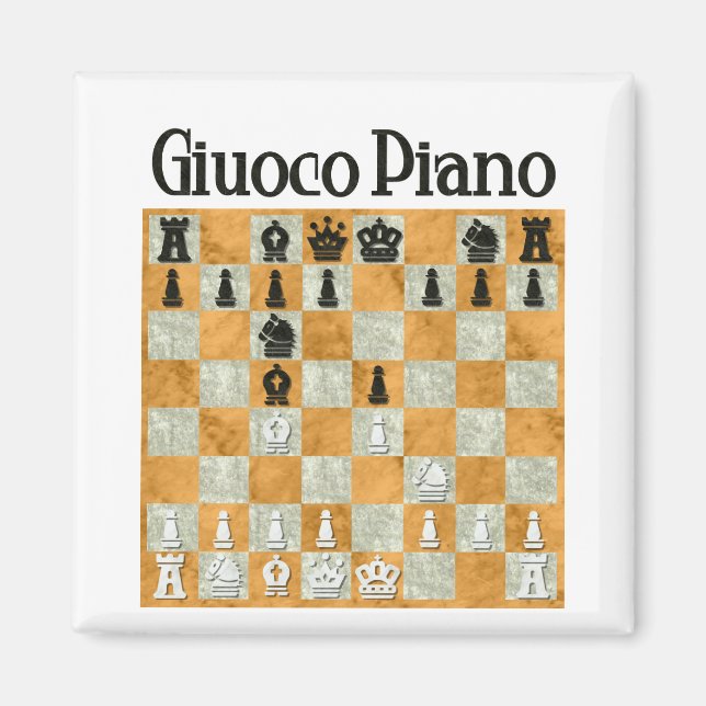 Imán Giuoco Piano (Frente)