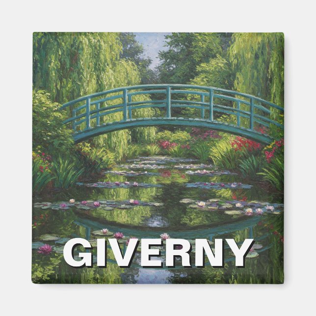Imán Giverny France Travel (Frente)