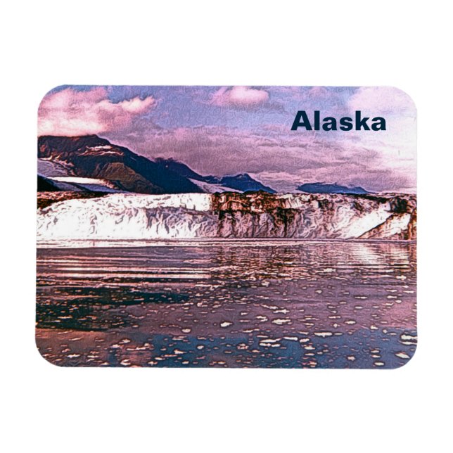 Imán Glaciar Alaska (Horizontal)