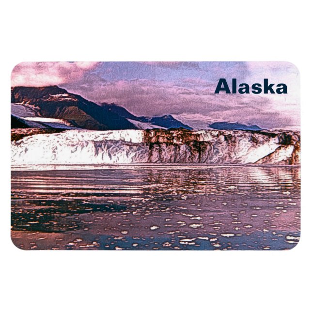 Imán Glaciar Alaska (Horizontal)