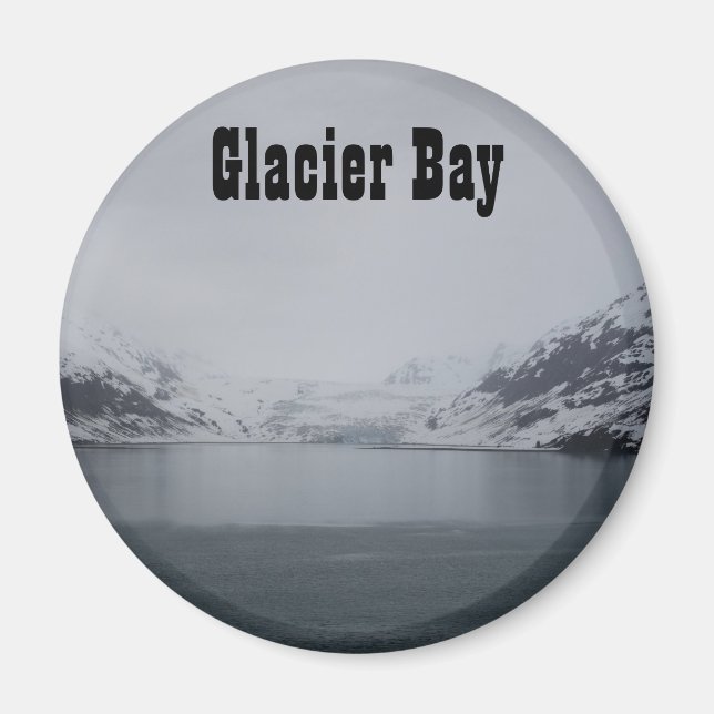 Imán Glaciar Bay Magnet 3 (Frente)