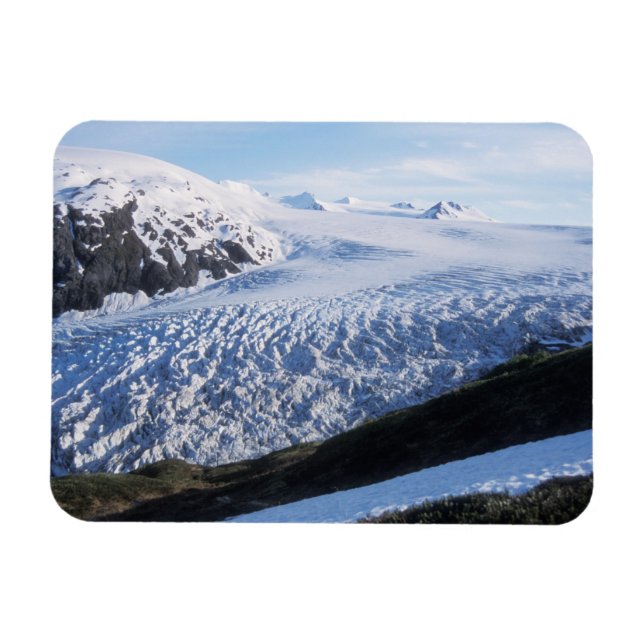 Imán Glaciar Exit en el Parque Nacional Kenai Fjords, (Horizontal)