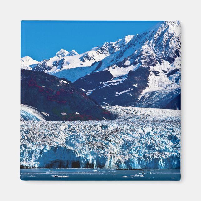 Imán Glaciar Hubbard, Alaska Magnet (Frente)