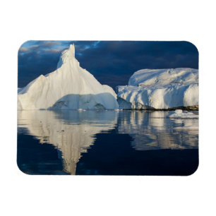 Imán Glaciar Jakobshavn Bahía Disko Ilulissat, Groenlan