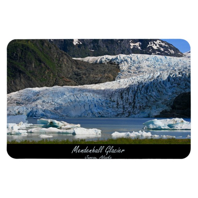 Imán Glaciar Mendenhall / Juneau Alaska (Horizontal)