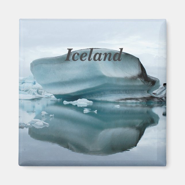 Imán Glaciares de Islandia (Frente)