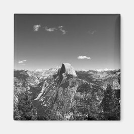 Imán Glacier Point Yosemite Fotografía en blanco y negr