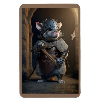 Imán Gladiador medieval Rat Magnet
