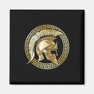 Imán Gladiador Spartan Helmet Gold Sparta