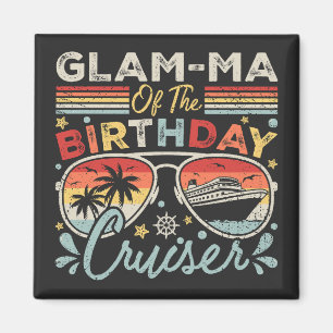 Imán Glam-mamáes de la plaza de vacaciones de crucero d