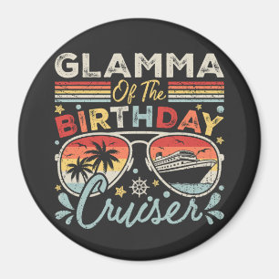 Imán Glamma del círculo de vacaciones de crucero de cum