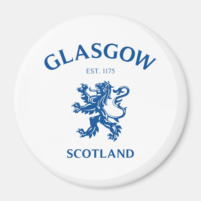 IMÁN GLASGOW, ESCOCIA (Frente)