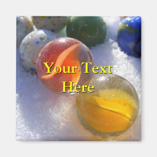 Imán Glass Marbles Magnet