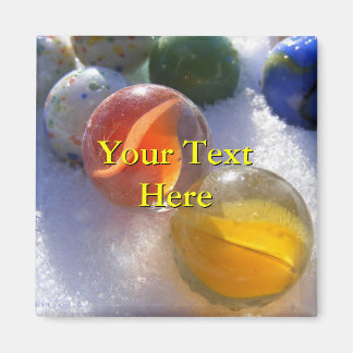 Imán Glass Marbles Magnet