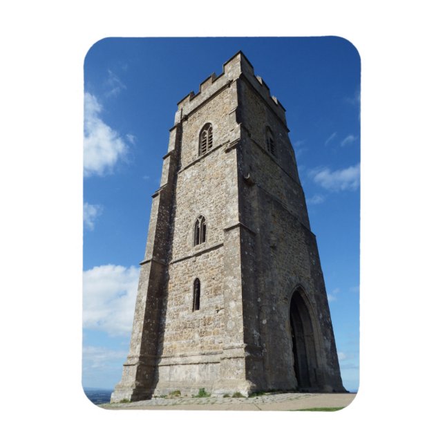 Imán Glastonbury Tor Tower Magnet (Vertical)