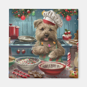 Imán Glen of Imaal Terrier Holiday Baking: Festividad