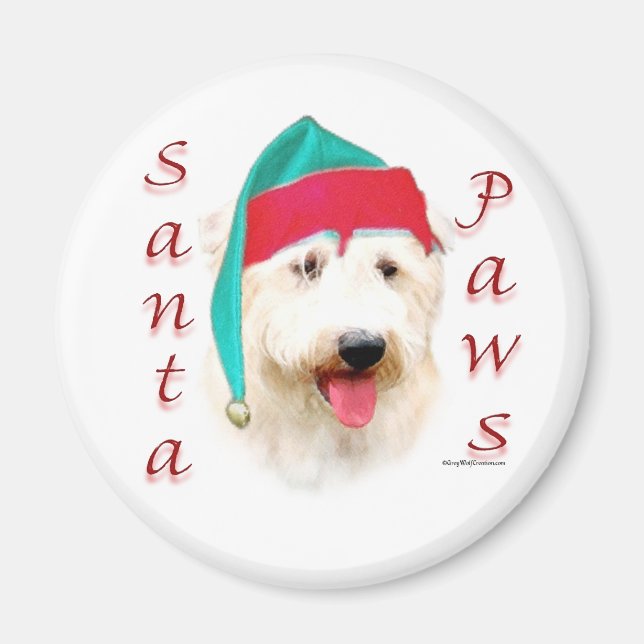 Imán Glen of Imaal Terrier Santa Paws (Frente)