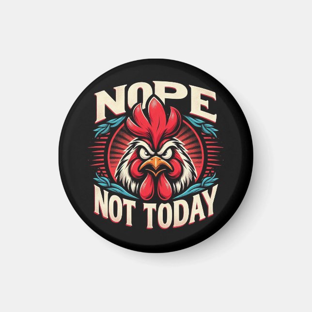 Imán "Glen the Nope Chicken" Magnet (Frente)