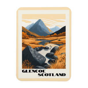 Imán Glencoe, Escocia - Impresionantes tierras altas es
