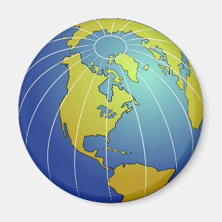 Imán Globe de la Tierra