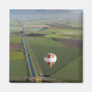 Imán Globo aerostático, cerca de Methven, Canterbury