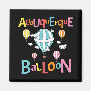 Imán Globo aerostático de Albuquerque Balloon Nuevo Méx