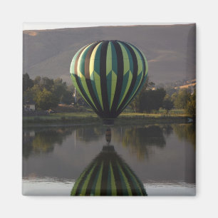 Imán Globo aerostático sobre el río Yakima