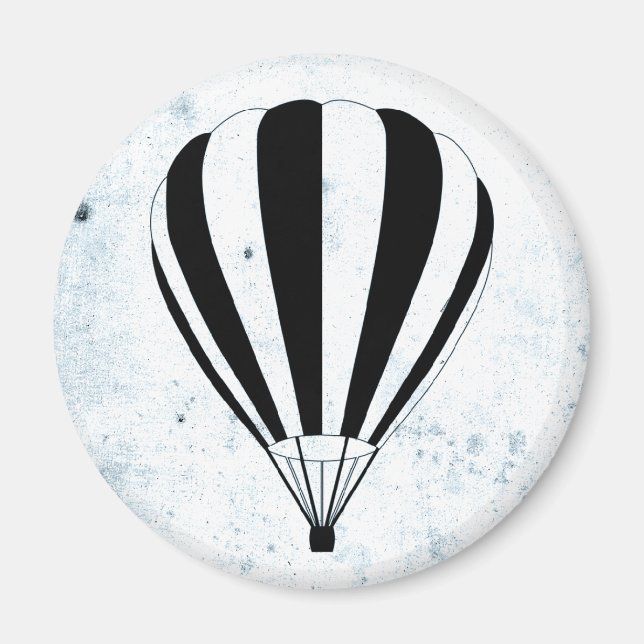 Imán globo de aire caliente (Frente)